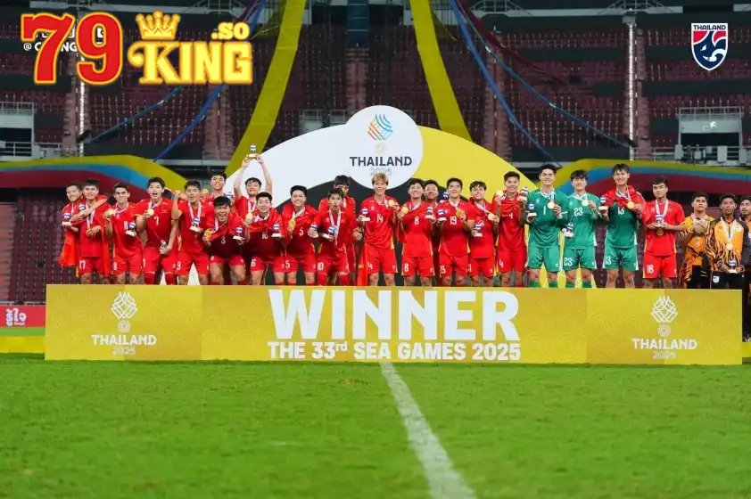 U22 Việt Nam đã giành HCV ngay trên sân nhà của Thái Lan (Ảnh: FAT) U22 Việt Nam đã giành HCV ngay trên sân nhà của Thái Lan (Ảnh: FAT)